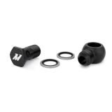Mishimoto Banjo Fitting w/Bolt M20 x -10AN, Черен