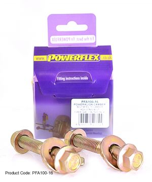 Powerflex Camber Bolt Kit M16 Honda Civic Mk7