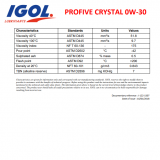 IGOL PROFIVE CRYSTAL 0W30 синтетично масло